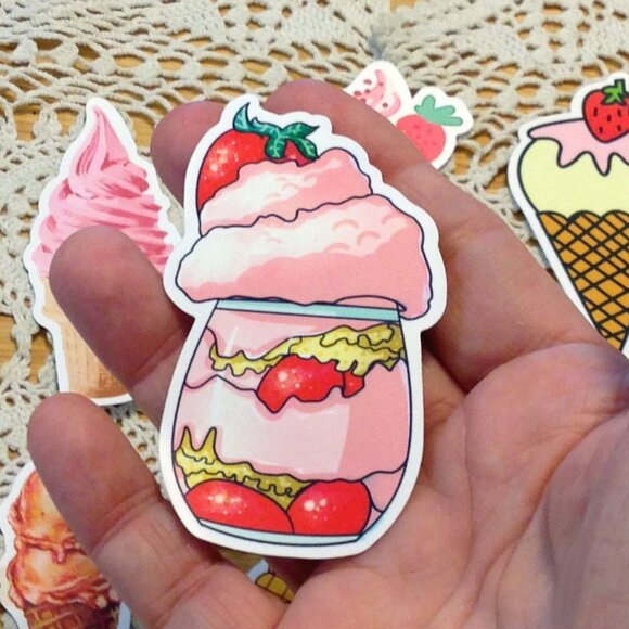 Crafts stickers bundle, ice cream and desserts - Picture 5 of 6